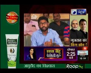 गुजरात के दलित नेता जिग्नेश मेवाणी ने कांग्रेस में शामिल होने से किया इनकार_