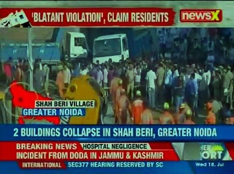 Greater Noida buildings collapsed, several people trapped; who's responsible