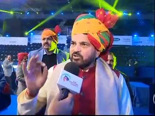 PWL 3 Day 8_ WFI President Brijbhushan Sharan speaks over Pro Wrestling League
