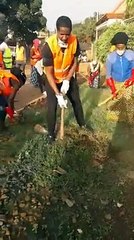 Le ministre Mouctar Diallo en action