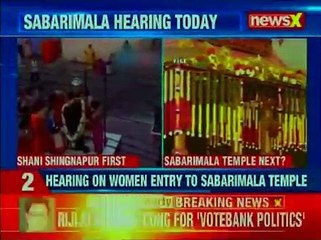Hearing on women entry to Sabarimala Temple; constitution bench to begin Sabarimala issue