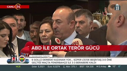 Mevlüt Çavuşoğlu konuşuyor