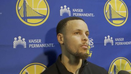 Warriors - Curry: "J’ai connu des matches compliqués auparavant aussi"