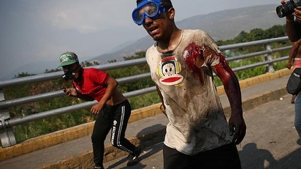 Confrontos na fronteira Venezuela-Colômbia agravam-se