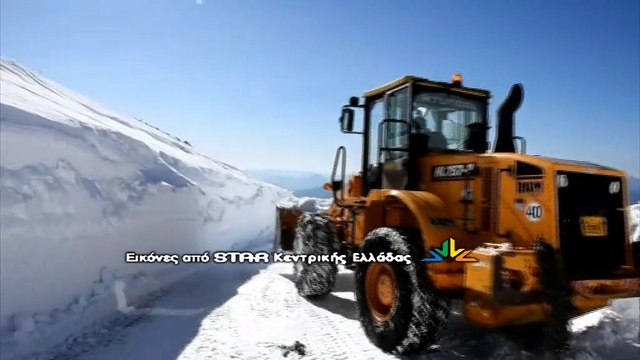 Βελούχι: Χωμένο στο χιόνι το Χιονοδρομικό. Πάνω από 5 μέτρα το ύψος του χιονιού