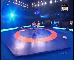 PWL 3 Day 13_ Hitender VS Levan Beriandze at Pro Wrestling League season 3