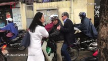 Sean Hannity Forced to Hitch Scooter Ride From Stranger In Vietnam to Get to His Remote Set