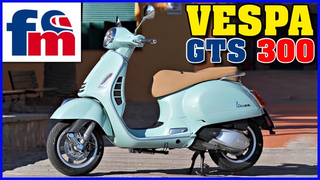 Así es la nueva Vespa GTS 300 HPE