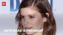 Kate Mara Announces Pregnancy While Attending Oscar Parties