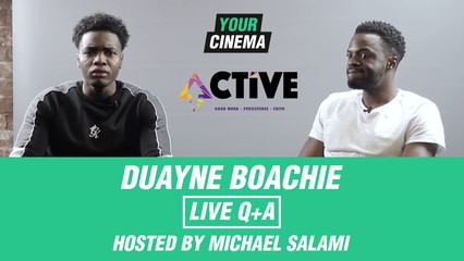 'We need to tell our stories' Duayne Boachie Shares His Journey Into Acting | Active HPF Sessions
