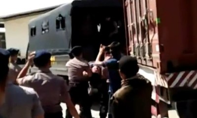 Sejumlah Buruh Ditangkap Polisi Saat Demo Mogok Kerja