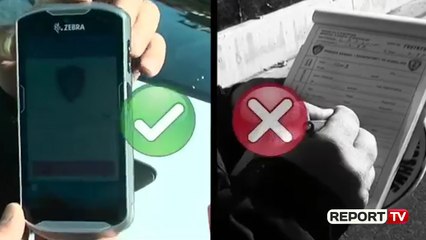 Report TV - Hiqen blloqet, prezantohen tabletët e Policisë Rrugore ku do të bëhen të gjitha veprimet
