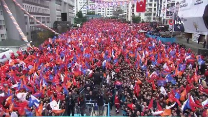 Cumhurbaşkanı Erdoğan: 'Bu sabah 7 tane DHKP-C’liyi inlerinde bulduk ve onları da sağolsun polislerimiz aldılar'
