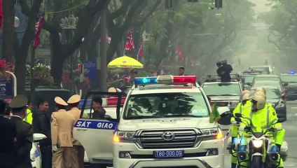 الزعيم الكوري الشمالي في هانوي لعقد القمة مع ترامب