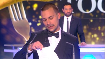 Bertrand Chameroy décernait les saucisses d'or aux chroniqueurs