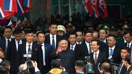 Kim Jong-un 60 saatlik yolculuğun ardından Vietnam'da Trump'ı bekliyor