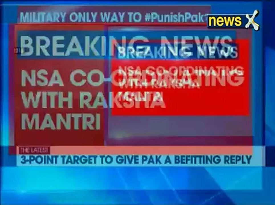 NSA co-ordinating with Defence ministry and defence minister on the latest intel