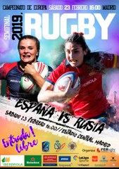 REPLAY SPAIN / RUSSIA - RUGBY EUROPE WOMEN CHAMPIONSHIP 2019