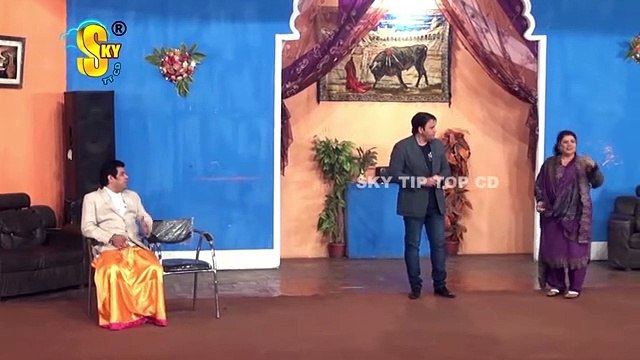 Naseem Vicky and Nasir Chinyoti PK Stage Drama Comedy Clip Very funny