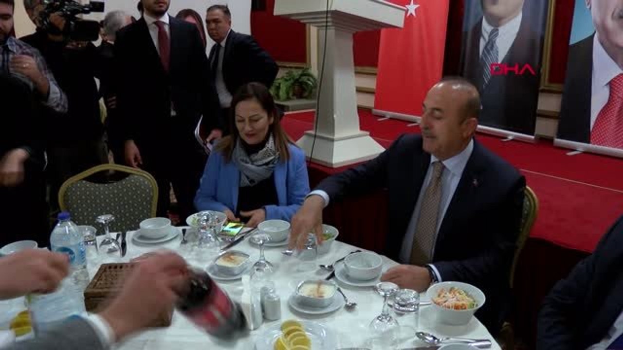 Çavuşoğlu AK Parti ve MHP Çankaya İlçe Yönetimleri ile Birlik ve Beraberlik Toplantısında Konuştu