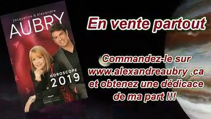 Horoscope - semaine du 18 mars 2019 avec Jacqueline et Alexandre Aubry