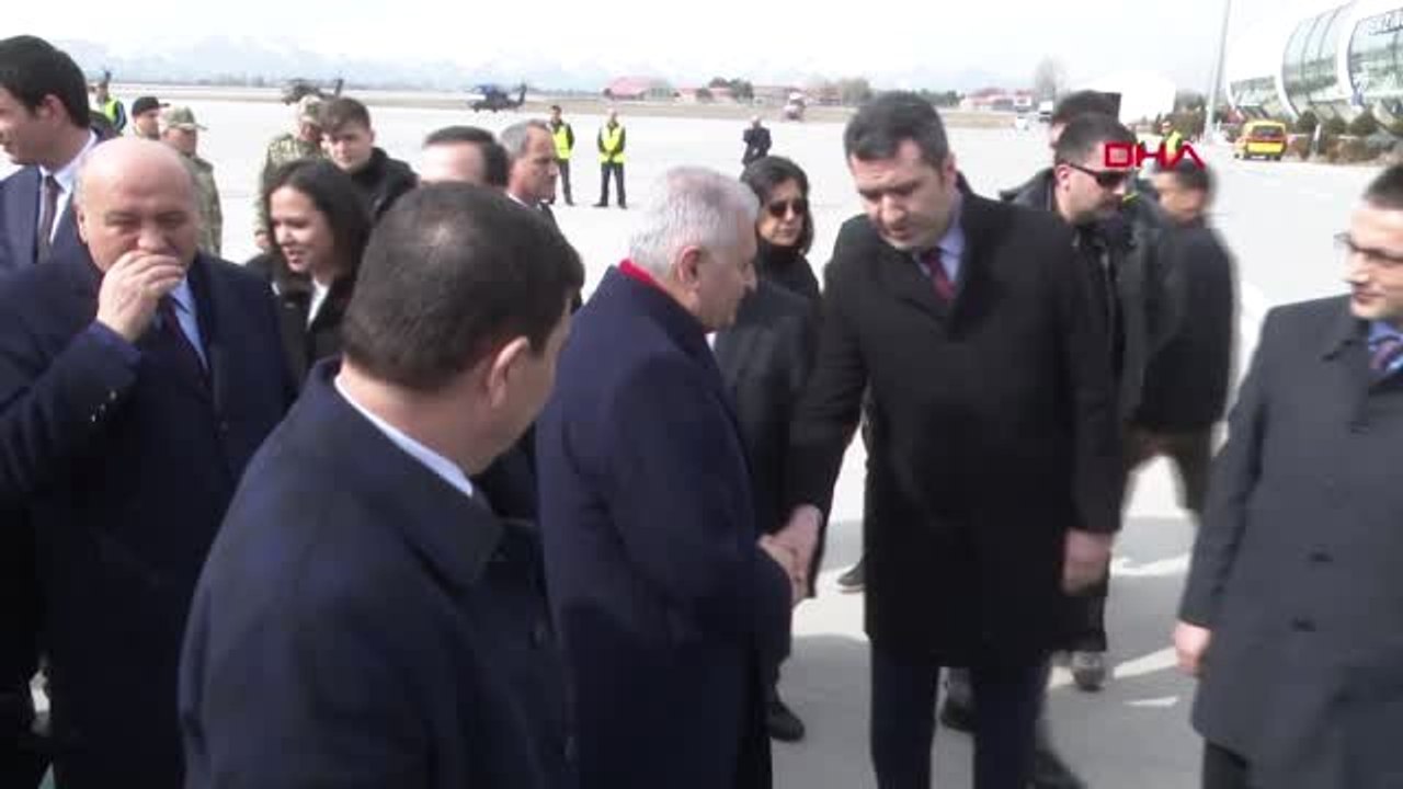 Erzincan-Binali Yıldırım'a Memleketinde Karşılama 2