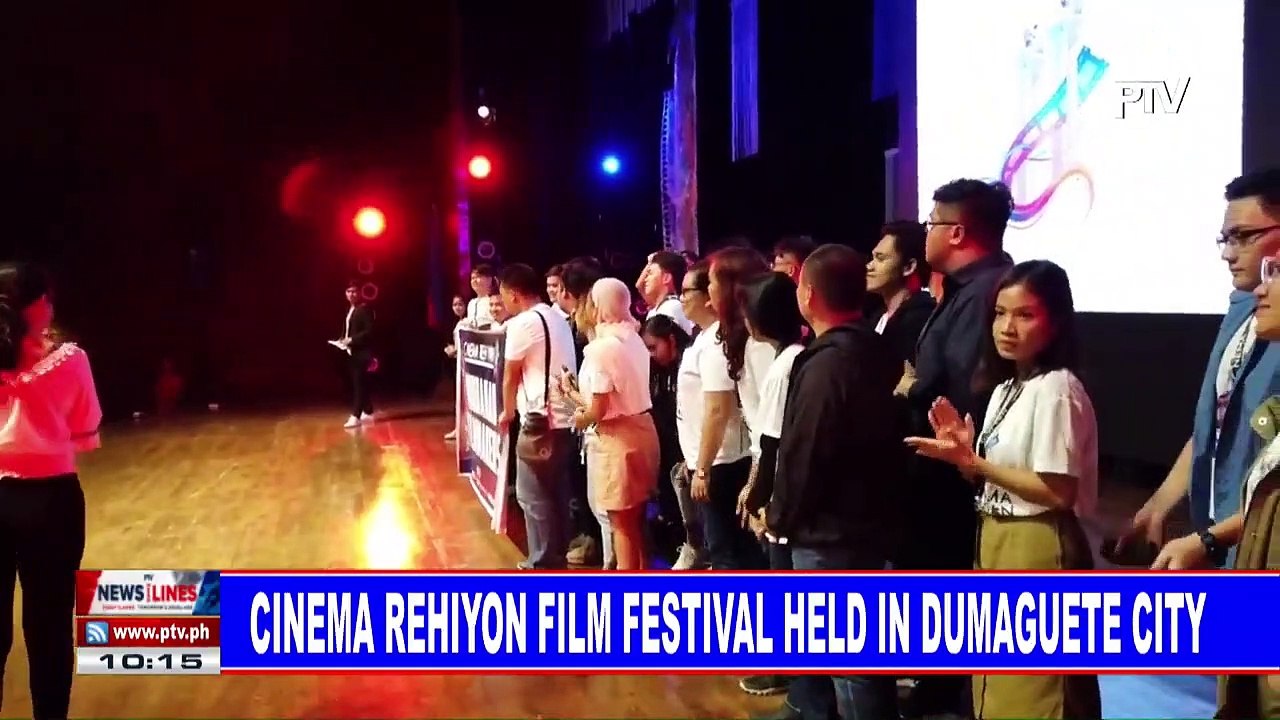 Cinema Rehiyon Film Festival held in Dumaguete City