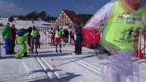 260 sporcunun katıldığı Kayaklı Koşu Ligi 2. Etap Yarışları başladı