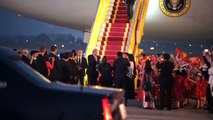 President Donal Trump arrived in Hanoi, Vietnam 26-2-2019