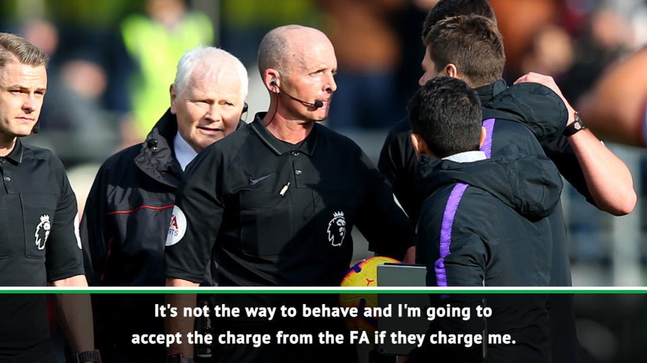 I didn't cross the line but my toe was on it - Pochettino