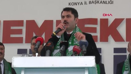 Konya Bakan Kurum 'Hedefimiz Her Yıl 300 Bin Konutu Dönüştürmek'