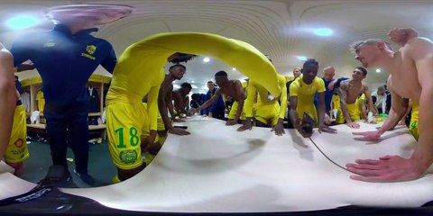 Vidéo 360° : le joie du vestiaire en immersion