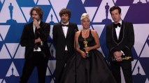 Lady Gaga Gives Interview After Oscars Win