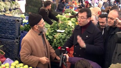 Yaşlı adamdan İmamoğlu’na, “Senin şahsına veririm, ama CHP’ye oy vermem”