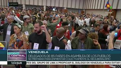 Venezuela es sede de la Asamblea Internacional de los Pueblos