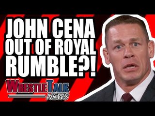John Cena OUT Of WWE Royal Rumble 2019?! Wardrobe Malfunction On RAW! | WrestleTalk News Jan. 2019