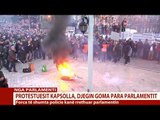 Protesta e opozitës/ Banorët e astirit i vënë flakën gomës