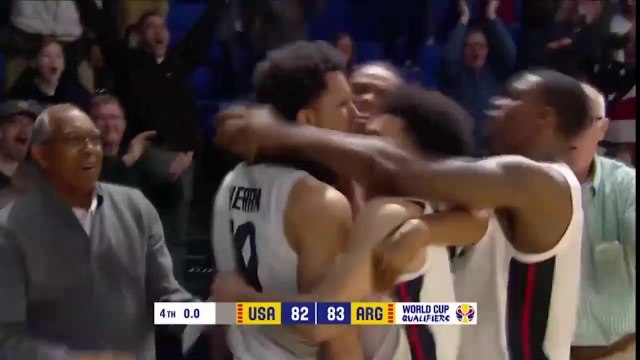 RECAP: USAB Defeats Argentina 84-83 on Buzzer-Beater By Reggie Hearn!