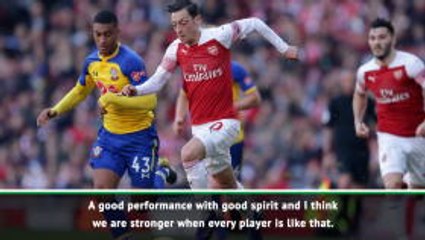 Ozil can help Arsenal as a sub - Emery