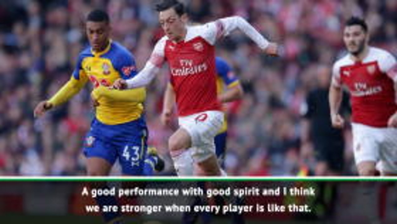 Ozil can help Arsenal as a sub - Emery