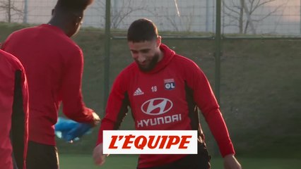 Fekir s'est entraîné - Foot - Coupe - OL