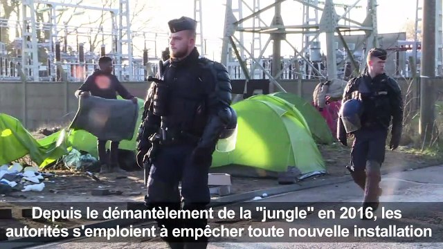 Calais: les évacuations de campements de migrants continuent