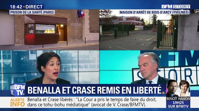 Alexandre Benalla et Vincent Crase remis en liberté (2/2)