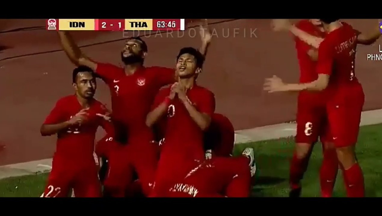 INDONESIA U 22 VS THAILAND U 22 FT 2 - 1 FINAL AFF U 22 2019 KAMBOJA,  INDONESIA  JUARA AFF U 22 2019
