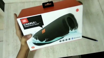 JBL Charge 3 Replica (First copy) Unboxing and Review In HINDI_HD