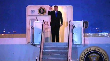Trump lands in Vietnam for second summit with Kim Jong-un