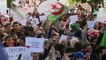 شاهد.. طلاب جزائريون يتظاهرون احتجاجا على ترشح بوتفليقة لعهدة خامسة