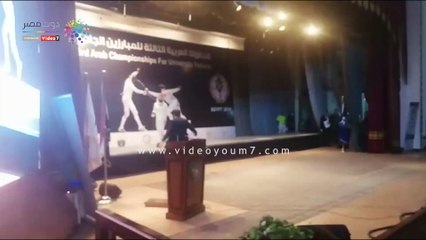 نهائى "الطالبات" فى البطولة الثالثة للمبارزين بجامعة بنى سويف