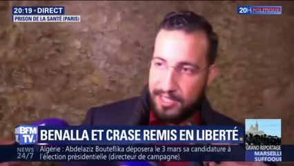 Incarcéré depuis une semaine, Alexandre Benalla est sorti de prison ce mardi soir