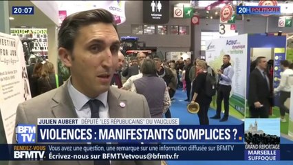 Julien Aubert (LR) trouve les propos du Président sur les manifestants "choquants"